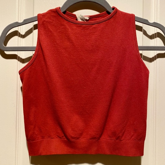 Rib High Neck Tank - Picture 4 of 4